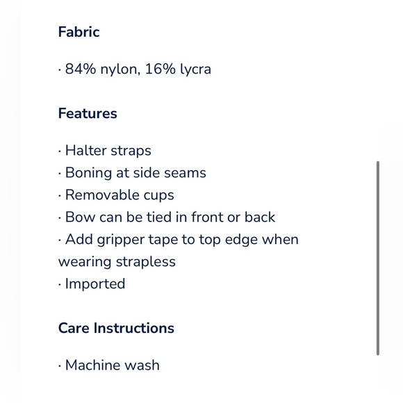 New Vineyard Vines Winter Garden Strapless One Piece Bathing Suit M - Picture 9 of 13